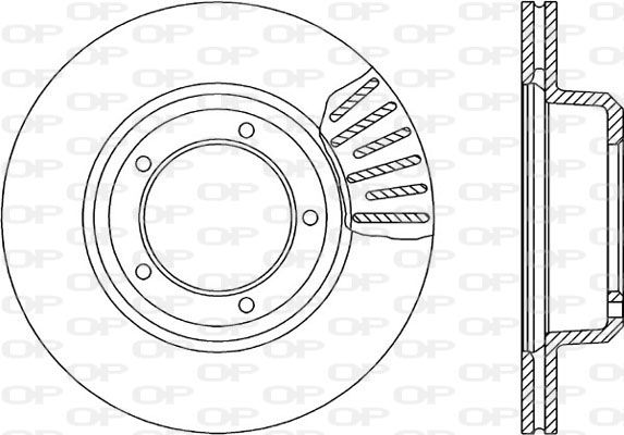 OPEN PARTS Jarrulevy BDA1064.20